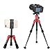 ZOMEI ZM-HR-CK30-RED-01 Lightweight Compact Aluminum Alloy Mini Desktop Tabletop Tripod with 360 Degree Panoramic Ball Head and Quick Release Plate for Canon Nikon DSLR Cameras, etc, Red