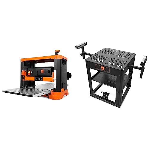 WEN Thickness Planer, Two Speed, 13Inch Spiral Blade, Benchtop (PL1337