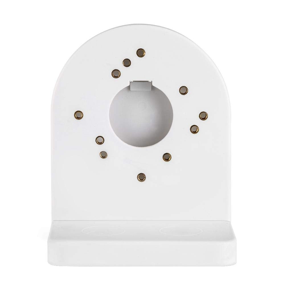 NIMOA Dome Camera Wall Mount, Universal CCTV Bracket, Weatherproof, L-Shape, White