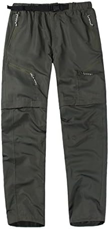 FRANKNOMIS Men's Outdoor Lightweight Hiking Mountain Pants