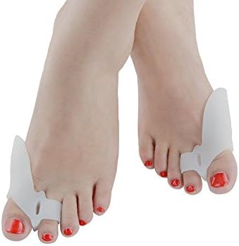 Toe Separators and Toe Streightener for Relaxing Toes, Bunion Relief, Hammer Toe and more for Women and Men (1 Pair)