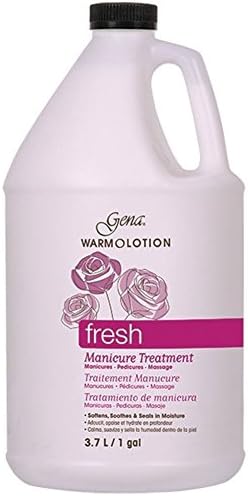 Quantity 4-1 Gallon GENA LABORATORIES Fresh Scent Warm-O-Lotion - Pink