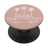 Beach Camper Van Surf Tropical Boho Modern Fun