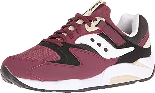Saucony Originals Men's Grid 9000 Burgundy Shoe Import It All
