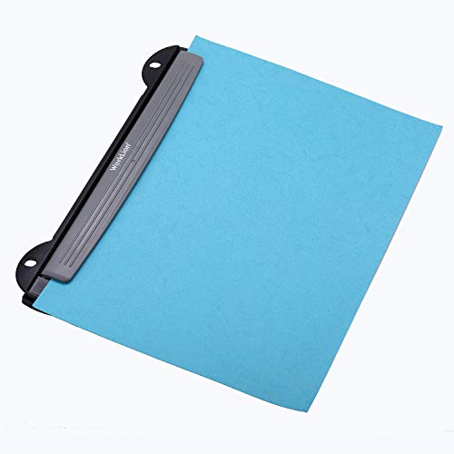 WORKLION Portable 3 Hole Punch for Binder Black 5 Sheet Capacity