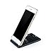 ETable Adjustable Cell Phone Stand Multi-Angle Portable Cellphone Stand for all iPhone, Samsung, Android Smartphones, Tablets, Kindle - Cell Phone Holder for Desk, Watching Video or Video Call - Black