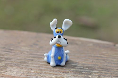 Glass Dog Figurine Glass Dog Glass Animal Sculpture Glass Figurine Glass Figure Glass Animals Glass Figurines Glass Figures Dog