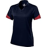 WOMEN'S AMBITION POLO Holloway Sportswear XL Navy/Scarlet