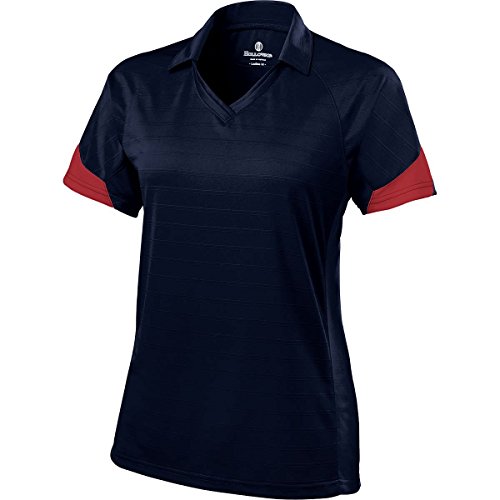 WOMEN'S AMBITION POLO Holloway Sportswear XL Navy/Scarlet