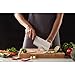 Vegetable Meat Cleaver Knife - 8 Professional Chinese Cleaver and Butcher Knife - 4CR14 HC Stainless Steel Kitchen Knife with Ergonomic Pakkawood Handle - Gift Box Included