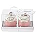 Mud Pie Tooth and Curl Set Baby Girl, Pink and Platinum