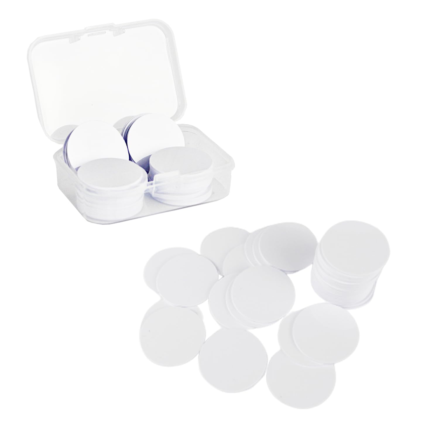 20pcs NTAG215 Chip NFC Round Cards NFC 215 RFID Tag Compatible with TagMo and Amiibo, 504 Bytes Memory Fully Programmable for NFC-Enabled Devices…