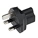 SF Cable, 3 Prong Plug Adaptor. USA NEMA 5-15R Receptacle to Fused UK BS1363 3 Prong Plug YL-6015/YL-6115