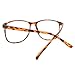 MJ Boutique's Tortoise Large Nerdy Thin Plastic Frame Clear Lens Eye Glasses Frame