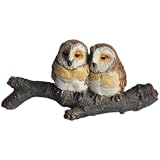 Top Collection Feengarten Statue – Zwei Igel, Harz, Handbemalt, 7,9x8,2 Cm, Für Garten Oder Wohnzimmer