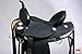 HILASON 15 in Western Horse Trail Saddle Synthetic Pleasure Ridingthumb 4