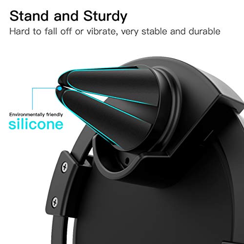 2019 New Echo Input Auto Car Air Vent Mount Bracket Holder, Boomba Universal ABS Plastic Automatic Mount Holder Compatible with Echo Input - Black - Thumbnail 4