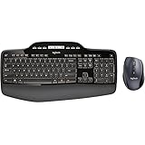 Logitech MK735 Wireless Keyboard and Mouse Combo - MK710 Keyboard and Wireless Mouse M510