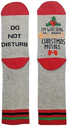 FADAZAI Christmas-Movie-Funny-Socks for Unisex, Womens and Mens Crazy Novelty Cute Cotton Crew Socks