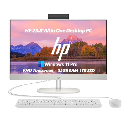 HP 23.8 Touchscreen All-in-One Desktop