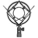 Neewer Universal Microphone Shock Mount Holder Anti Vibration Suspension for Condenser Microphone, Idea for Radio Broadcasting Studio Voice-over Sound Studio and Recording primary