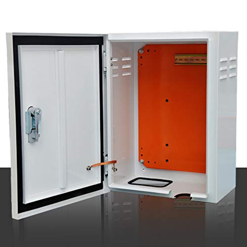 BMZX Charger Box Distribution Storage Box, Wall Mounting Connector Protective Metal Box for Tesla Model S Model X Model 3 - Thumbnail 3