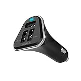 Amerzam Car Charger,5.2A/25W 3 Port USB Car Charger iPhone 6S Plus 6 Plus 6 5SE 5S 5 5C 4S, Samsung Galaxy S7 S6 Edge Plus Note 5 4 S5 Tab S, LG, G5, G4, HTC, Nexus 5X 6P, iPad