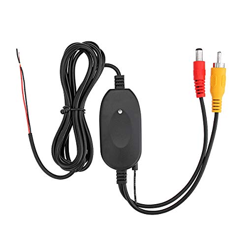 2.4G DC 12V Wireless Rear RCA View Video Transmitter Mini Receiver Backup Car - Thumbnail 6