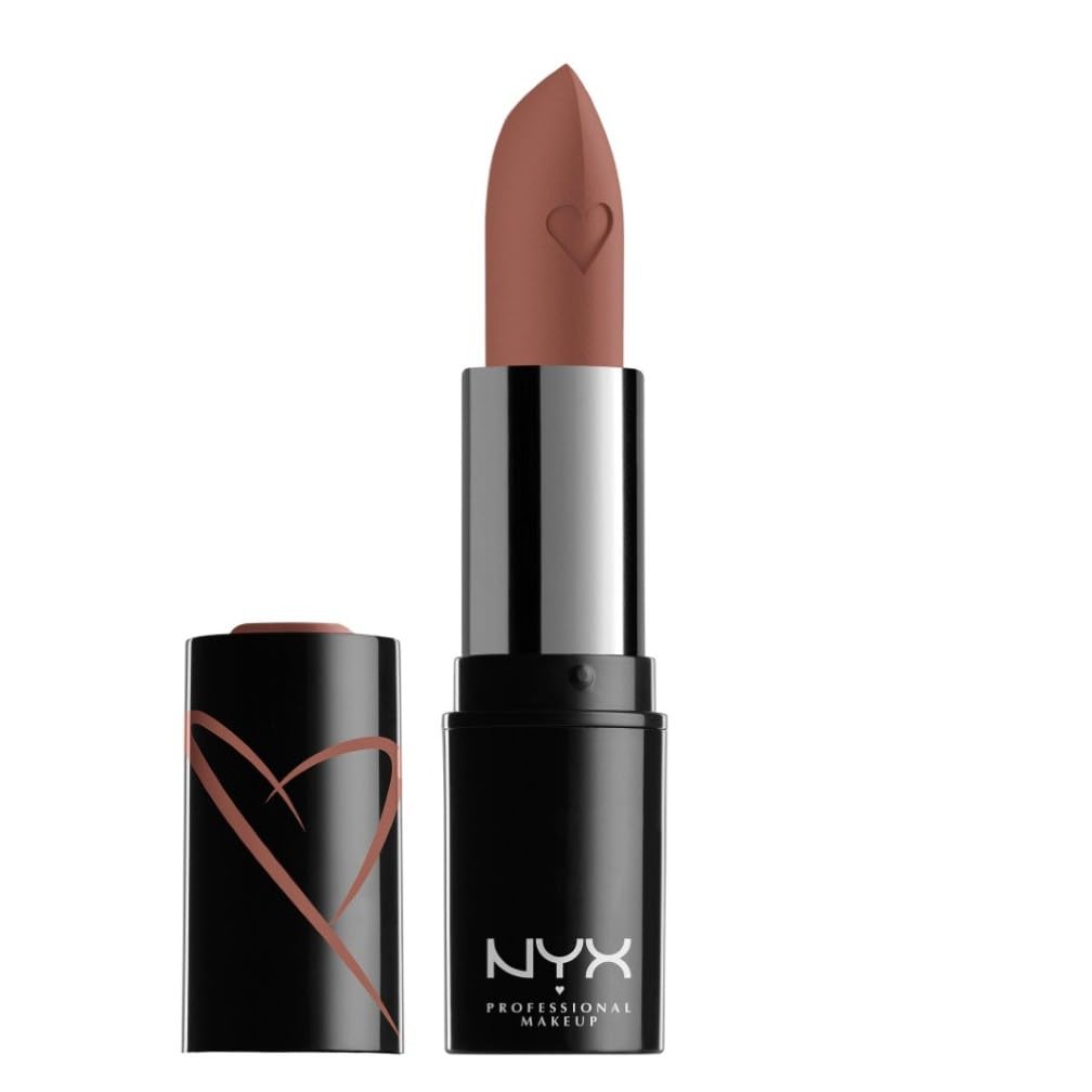 NYX Professional Makeup Shout Loud Satin Lipstick, Ultra-Saturated Colour, Vegan Formula, Cali