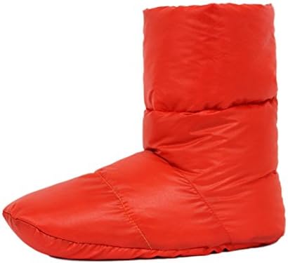 Avanigo Women's Warm Down Slippers Cozy Bed Socks, Lightweight for Camping, Travelling