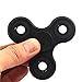 Tri Fidget Hand Spinner Toy Time Killer Perfect Focus Toy For Kids&Adults Relieves ADHD Anxiety With Premium Hybird Ceramic Bearing And Gift Box Packaging (Black)