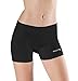 BALEAF Women's Cycling Underwear 3D Padded Cycling Shorts for Spinning, Cycle, Biking Black Size L