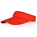 Multiple Colors Sun Visors for Women and Men, Long Brim Thicker Sweatband Adjustable Velcro Hat for Golf Cycling Fishing Tennis Running Jogging and other Sports