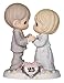 Precious Moments, Our Love Still Sparkles In Your Eyes, 25th Anniversary, Bisque Porcelain Figurine, 115911