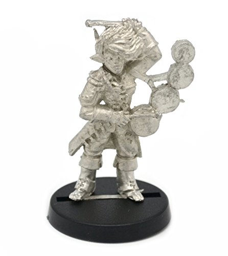 Stonehaven Half-Orc Bard Miniature Figure for 28mm Table top Wargames - Made in USA