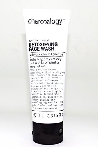 Charcoalogy Detoxifying Face Wash W/Eucalyptus & Green Tea 33Oz