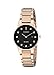 Citizen Eco-Drive Axiom Quartz Womens Watch, Stainless Steel, Diamond, Pink Gold-Tone (Model: GA1058-59Q)