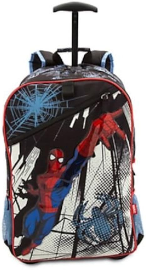 spider man rolling luggage
