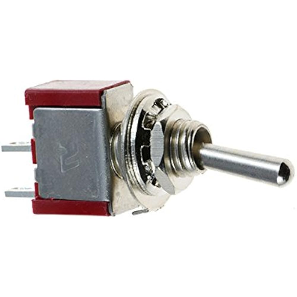 10 X On/Off Mini Miniature Toggle Switch Car Boat Dash Dashboard SPST