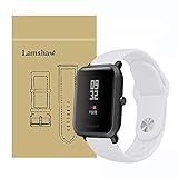 for Xiaomi Amazfit Bip Band, Lamshaw Sport Silicone Replacement Strap for Xiaomi Huami Amazfit Bip Younth Watch (Pure White)