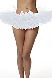 BellaSous Top Rated Adult Tutu Skirt, Ballet Tutu Style, by Perfect Princess Tutu, Adult Dance Skirt, Rehearsal Tutu, or Petticoat Skirt. Plus Size Tutu Available! (White Tutu, Standard Size)