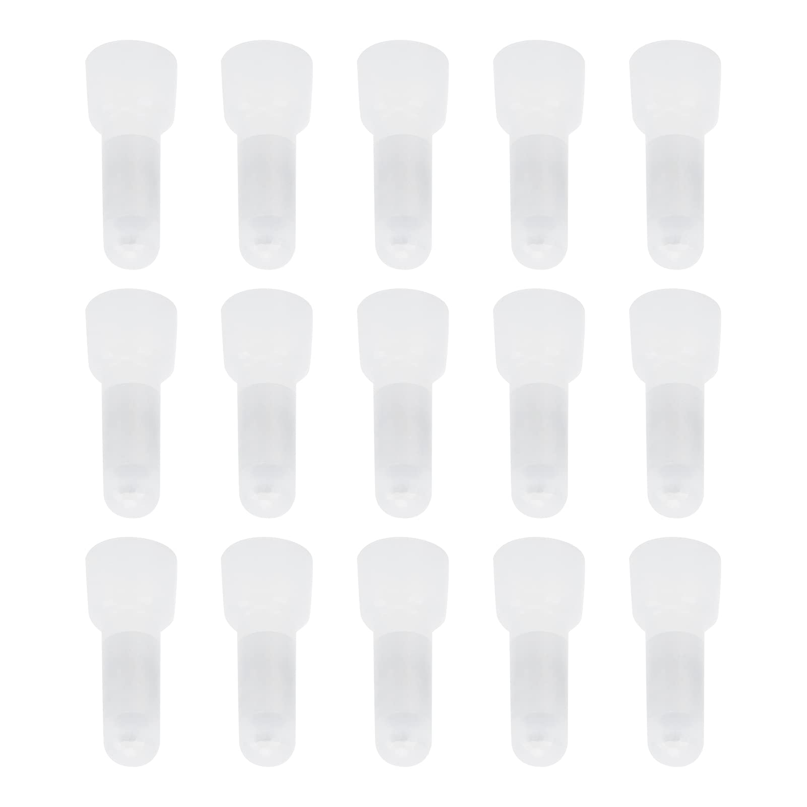 1000Pcs Closed End Crimp Cap Terminal Connectors Gauge Closed End Crimp Terminals Connectors Kit Transparent Protective Nylon Crimping Cap Wire Cable Connector Kits (CE2),Terminals