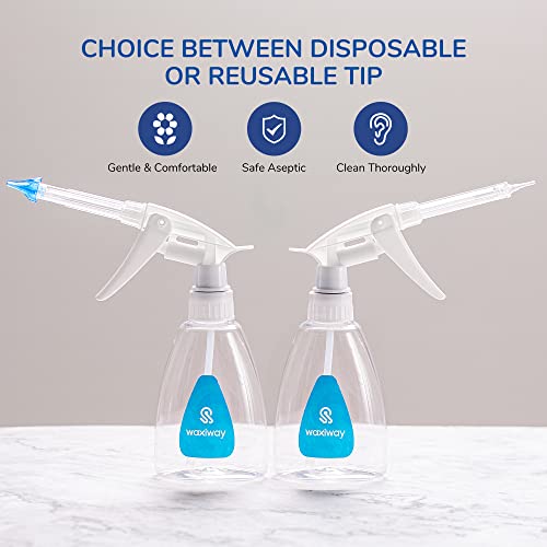 Waxiway Ear Wax Removal Kit Ear Cleaner Tool Irrigation for Easy