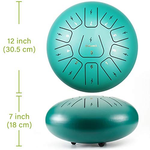 11 Note 6 Inch Steel Tongue Drum Percussion Instrument Dolphin Drum C