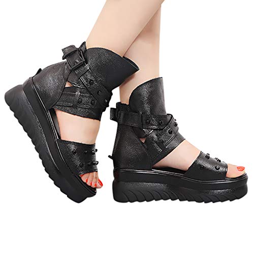 Womens-Sandals-for-Women-Huizhuangshigong-Womens-Summer-Roman-Fish-Mouth-Shoes-Thick-Bottom-Cake-Rivet-Wedge-Sandals
