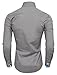 TAM WARE Mens Premium Casual Inner Contrast Dress Shirt TWNMS310S-1-GRAY-2XL