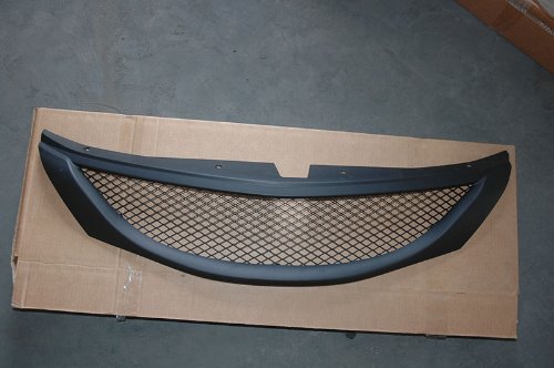 VioletLisa 1pc Black Coated Finish ABS Plastic JDM Sport Mesh Style Badgeless Grille Fit 08-10 Subaru Impreza WRX Sedan/Hatchback (Wagon) 08-11 Impreza Sedan/Hatchback (Wagon)