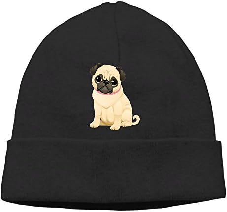 Warmme Bugs Daily Solid Knit Cap Beanie That Fit Your Head Perfect Stretchy &amp; Soft Black