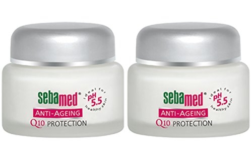 Sebamed Age Defense Q-10 Protection Cream 1.69 0z. Pack of two jars.