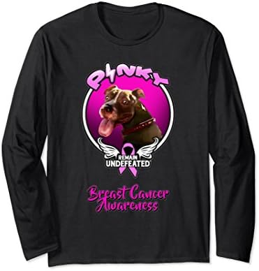 Unisex Pinky - Remain Undefeated ~ Long Sleeve T-Shirt 2XL Black